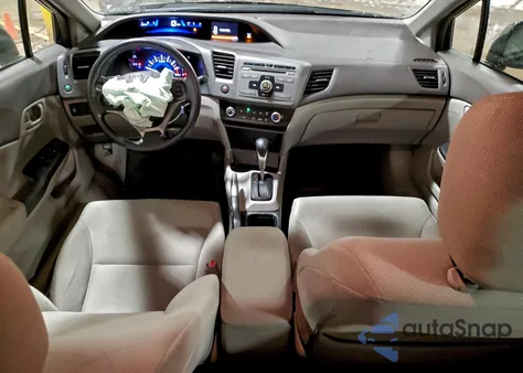 2012 Honda Civic Lx z USA, uszkodzony, nr VIN 19XFB2F52CE371563